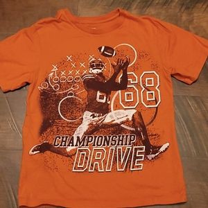Burnt Orange Football Shirt